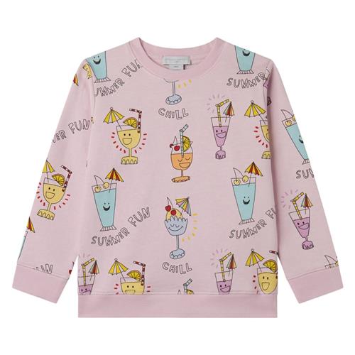 Se Stella McCartney Kids Sweatshirt Med Tryk Lyserød | Lyserød | 4 years ved Babyshop