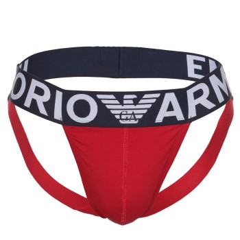 Emporio Armani Armani Cotton Jockstrap Rød bomuld Medium Herre