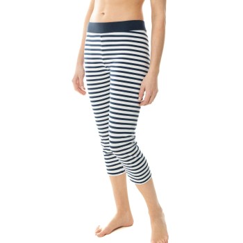 Se Mey Cyra Pants Hvid/Marine X-Small Dame ved Timarco