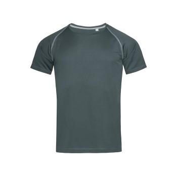 Stedman Active 140 Men Team Raglan Mørkgrå  polyester Small Herre