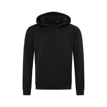 Stedman Recycled Unisex Sweat Hoodie Sort 3XL