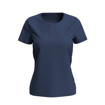 Se Stedman Women Lux T Marineblå bomuld Medium Dame ved Timarco