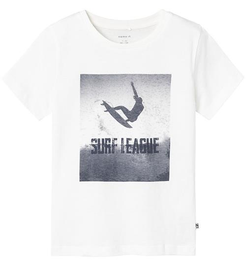 Name It Name It T-shirt - NkmJalmo - Bright White m. Surfer