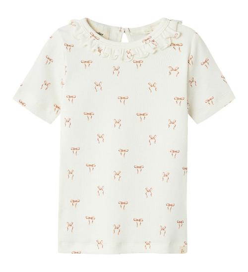 Lil Atelier Lil Atelier T-Shirt - NmfGavo Esi - Coconut Milk