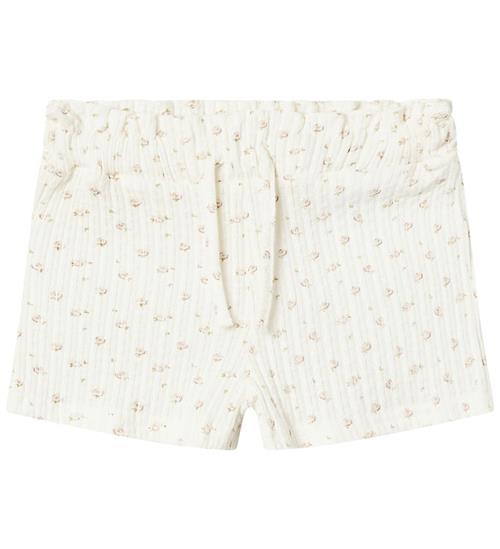 Lil Atelier Lil' Atelier Shorts - NmfHulla - Coconut Milk m. Blomster