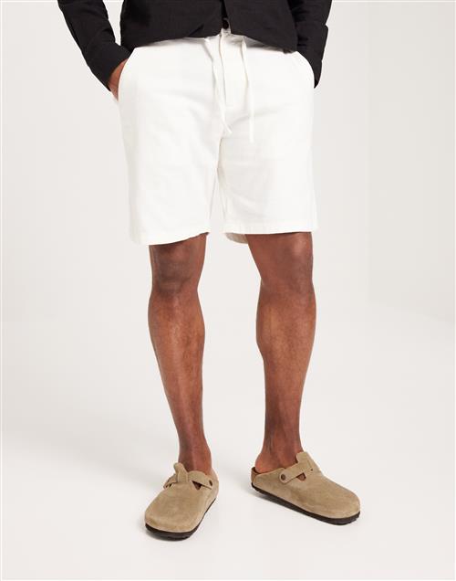 Selected Homme Slhregular-Brody Linen Shorts Noos Hørshorts Cloud Dancer