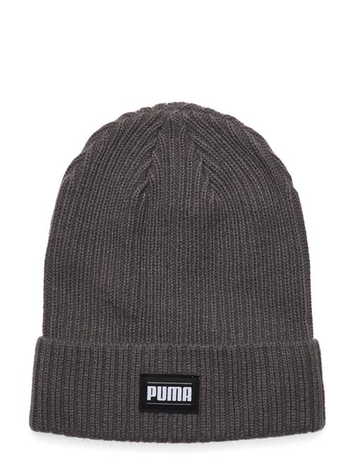 Se PUMA Ribbed Classic Cuff Beanie PUMA Grey ved Booztlet