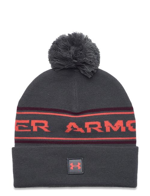 Se Under Armour Ua Men's Halftime Pom Beanie Under Armour Grey ved Booztlet