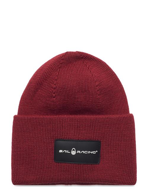 Se Sail Racing Race Folded Beanie Sail Racing Burgundy ved Booztlet