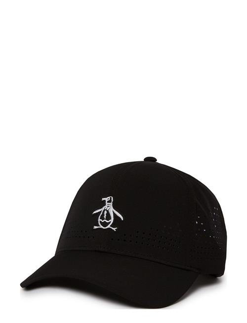 Se Original Penguin Golf Country Club Perforated Cap Original Penguin Golf Black ved Booztlet