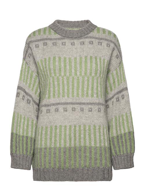 The Knotty Ones Ethno Unisex Sweater The Knotty S Green