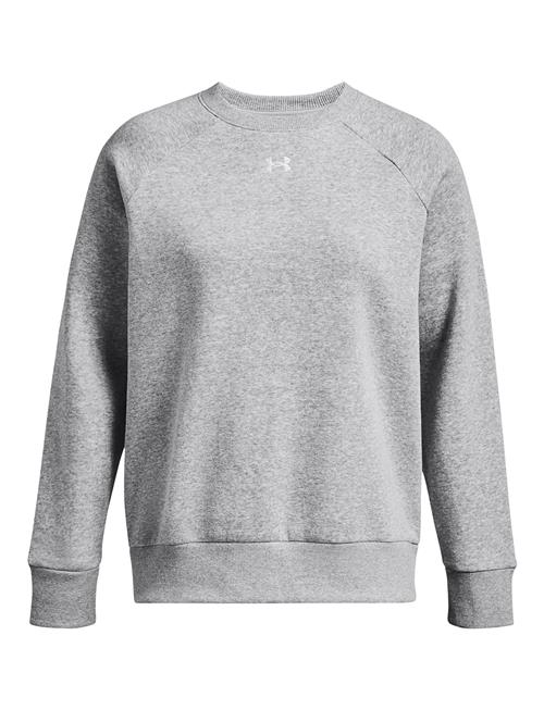 Se Under Armour Ua Rival Fleece Crew Under Armour Grey ved Booztlet