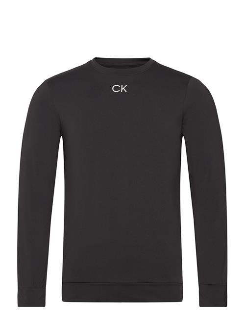 Baselayer With Ck Chest Print Calvin Klein Golf Black