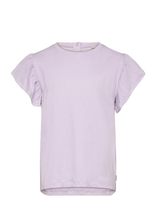 Se Minymo T-Shirt Ss Minymo Purple ved Booztlet