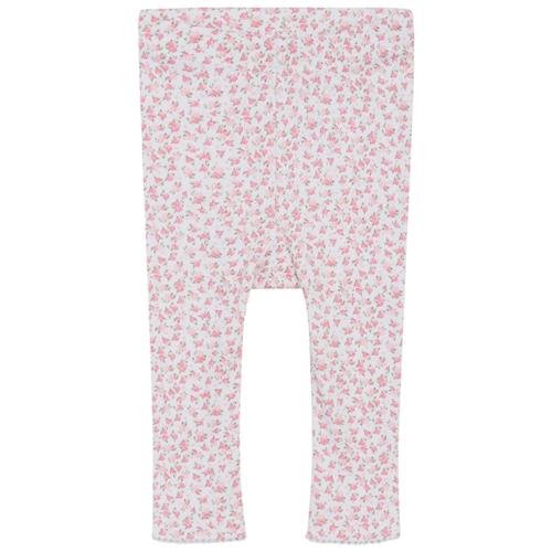 Se Hust&Claire Lerija Leggings Hvide | Hvid | 80 cm ved Babyshop