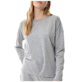 Se Mey Yona Long-sleeve T-shirt Grå Medium Dame ved Timarco