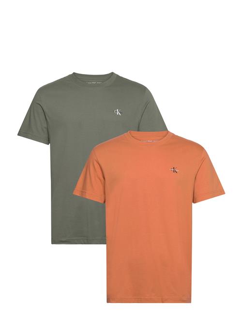 Calvin Klein Jeans 2 Pack Monologo T-Shirt Calvin Klein Jeans Khaki