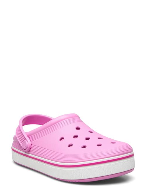 Se Crocs Off Court Clog K Crocs Pink ved Booztlet