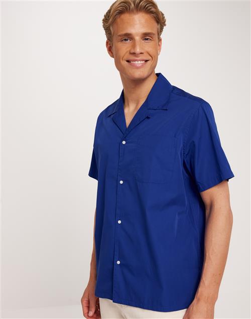 Les Deux Lawson 2.0 Poplin Shirt Kortærmede skjorter Surf