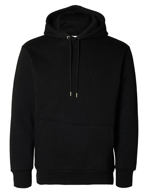 Slhreg-Dan Sweat Hood O Selected Black