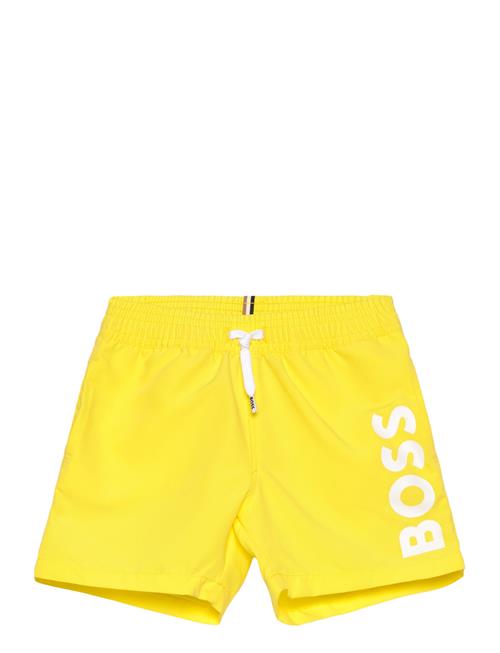 BOSS Swim Shorts BOSS Yellow