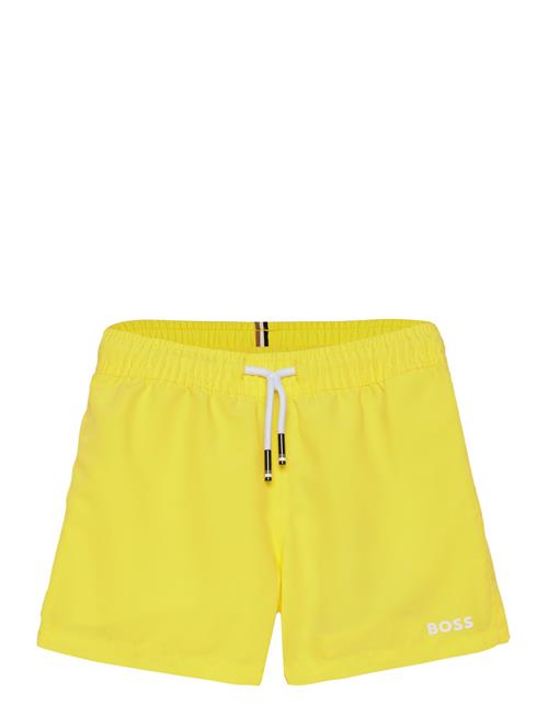 BOSS Swim Shorts BOSS Yellow