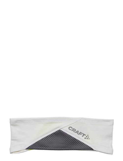 Se Craft Adv Lumen Fleece Headband Craft White ved Booztlet