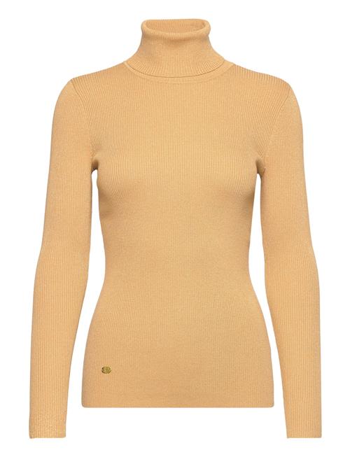 Lauren Ralph Lauren Ribbed Turtleneck Sweater Lauren Ralph Lauren Yellow