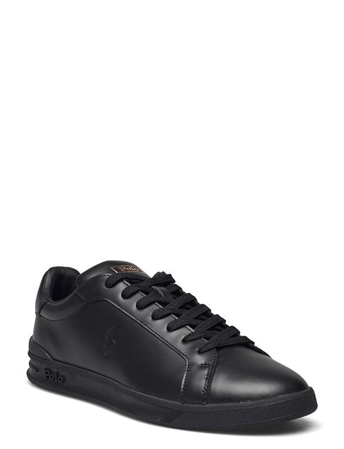 Polo Ralph Lauren Heritage Court Ii Leather Sneaker Polo Ralph Lauren Black