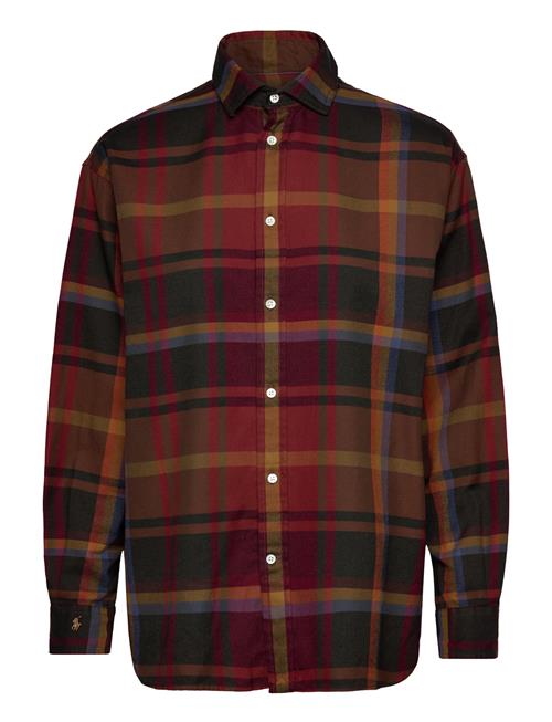 Polo Ralph Lauren Relaxed Fit Plaid Cotton Shirt Polo Ralph Lauren Red