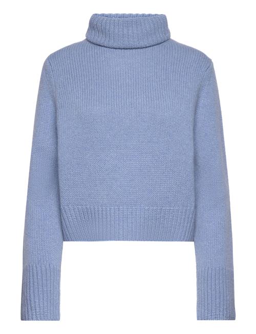 Se Polo Ralph Lauren Wool-Cashmere Turtleneck Sweater Polo Ralph Lauren Blue ved Booztlet