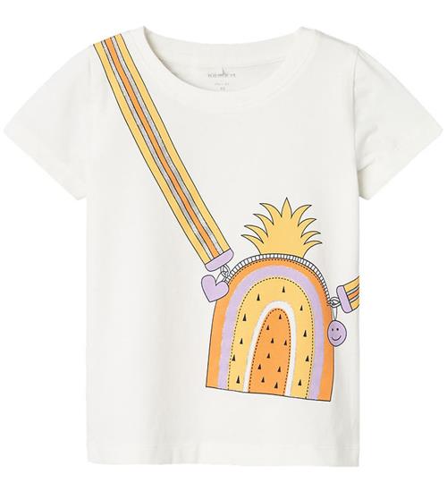 Se Name It Name It T-shirt - NmfJannie - Jet Stream m. Glitter ved KidsWorld