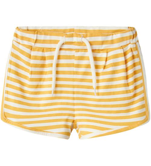 Name It Name It Shorts - NkfJinnia - Pale Marigold m. Striber