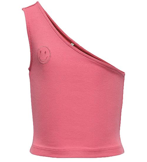 Kids Only Kids Only Top - Rib - Oneshoulder - KogNessa - Coral Paradise