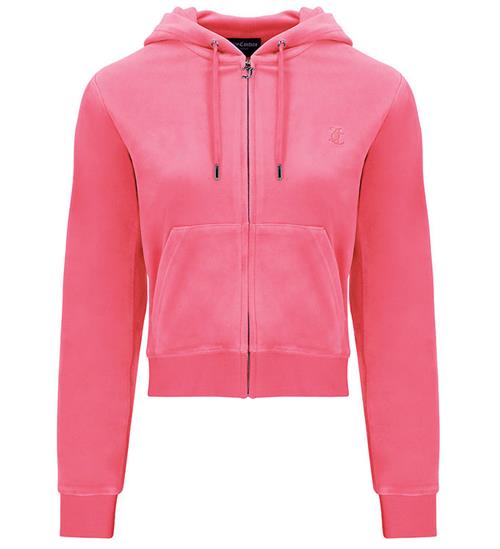 Juicy Couture - Teen Juicy Couture Cardigan - Robertson - Velour - Hot Pink