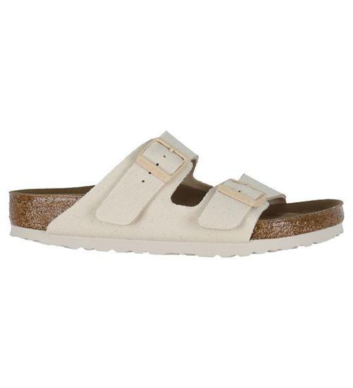 Se Birkenstock Birkenstock Sandaler - Arizona - Eggshell ved KidsWorld