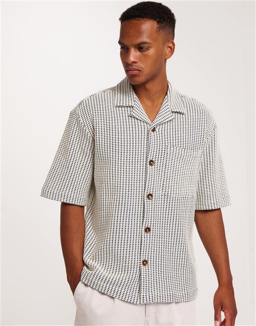 Brand Island Leonel Shirt Kortærmede skjorter Blue/White