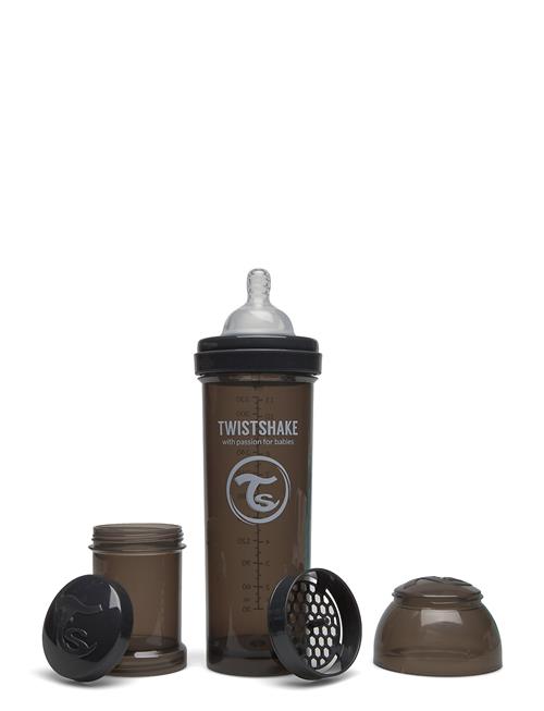 Se Twistshake Twistshake Anti-Colic 330Ml Black Twistshake Brown ved Booztlet