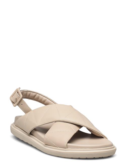 Bianco Biafrancine Quilt Sandal Bianco Beige