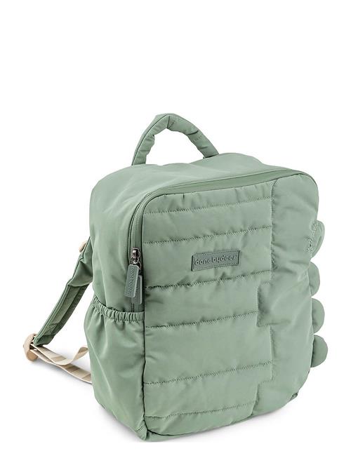 Se Done by Deer Quilted Kids Backpack Croco Green D By Deer Green ved Booztlet