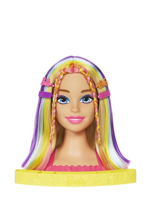 Styling Head Barbie Patterned