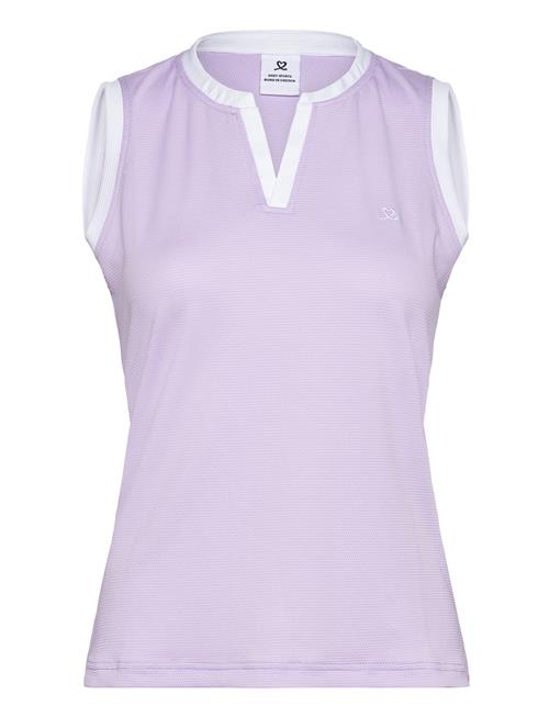 Se Daily Sports Massy Sl Polo Shirt Daily Sports Purple ved Booztlet