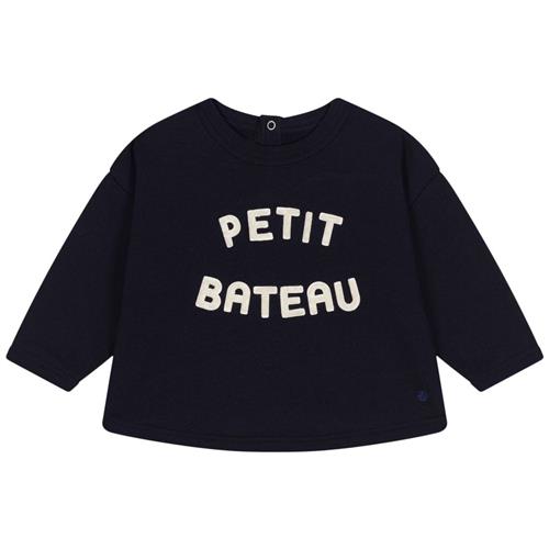 Petit Bateau Baby Sweatshirt Navyblå | Blå | 6 months