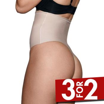 Decoy Trusser Shapewear Thong Lyserosa Large Dame