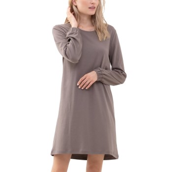 Se Mey N8TEX 2 0 Nightshirt Mørkbrun  Small Dame ved Timarco