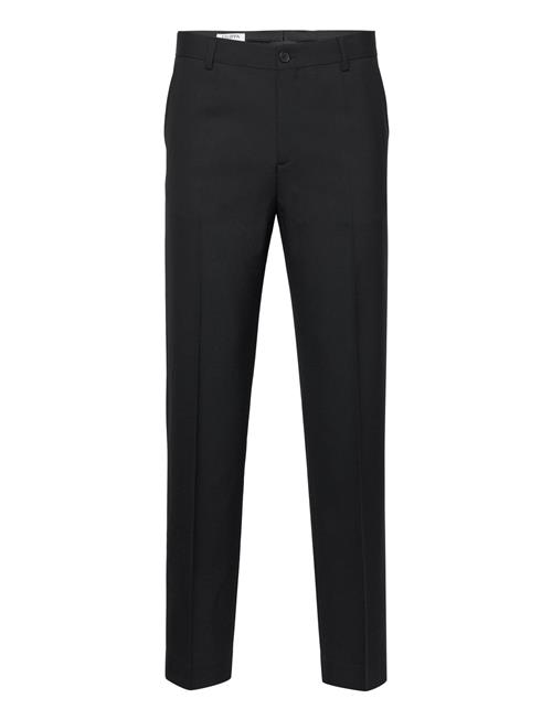 Se Filippa K Straight Wool Trousers Filippa K Black ved Booztlet