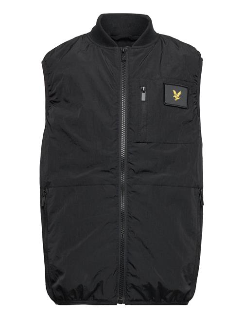 Se Lyle & Scott Junior Patch Pocket Gilet Lyle & Scott Junior Black ved Booztlet