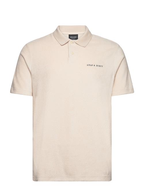 Lyle & Scott Towelling Polo Shirt Lyle & Scott Beige