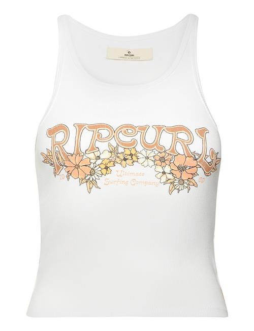 Se Rip Curl Endless Summer Ribbed Tank Rip Curl White ved Booztlet