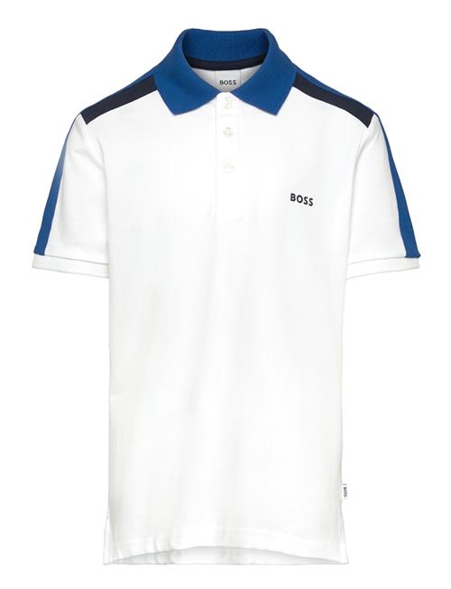 BOSS Short Sleeve Polo BOSS White